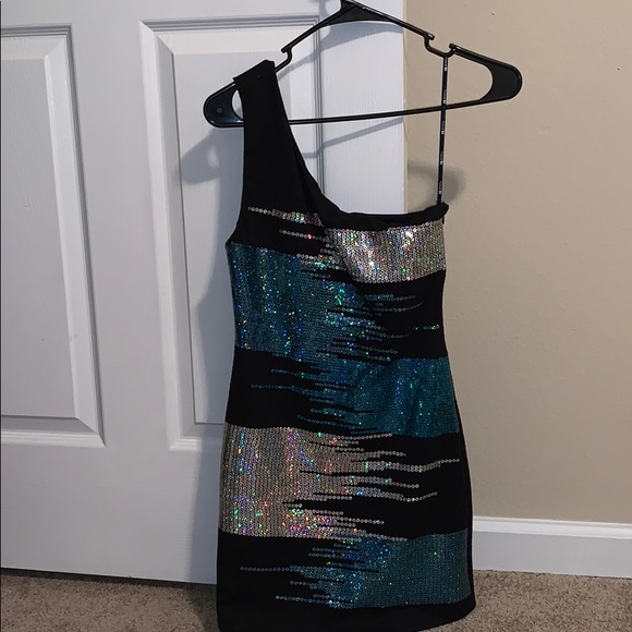 Forever 21 sequin one strap dress - Picture 2 of 6